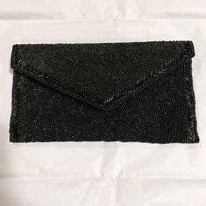 Beaded 'envelope' purse
